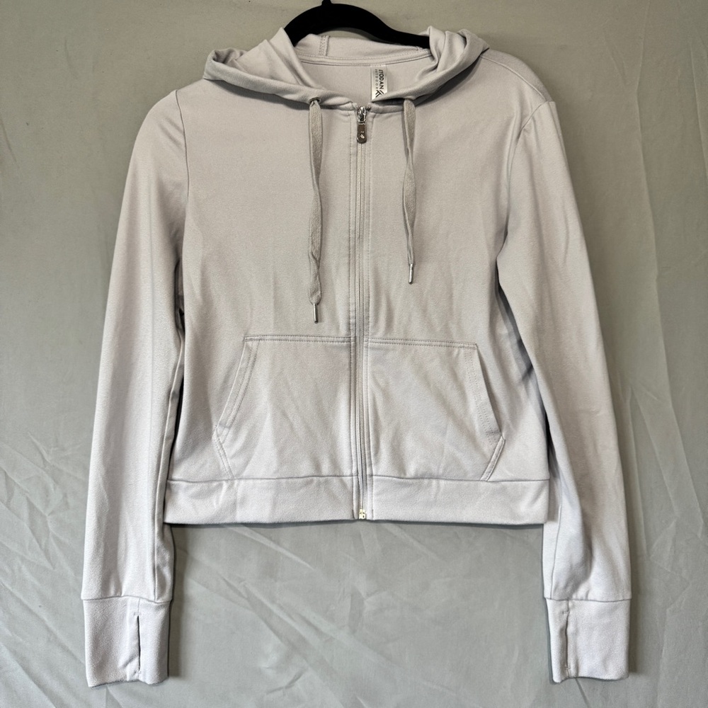 Kyodan Outdoor Womens Full Zip Hoodie Size S Athleisure Fitness Lounge Stretch